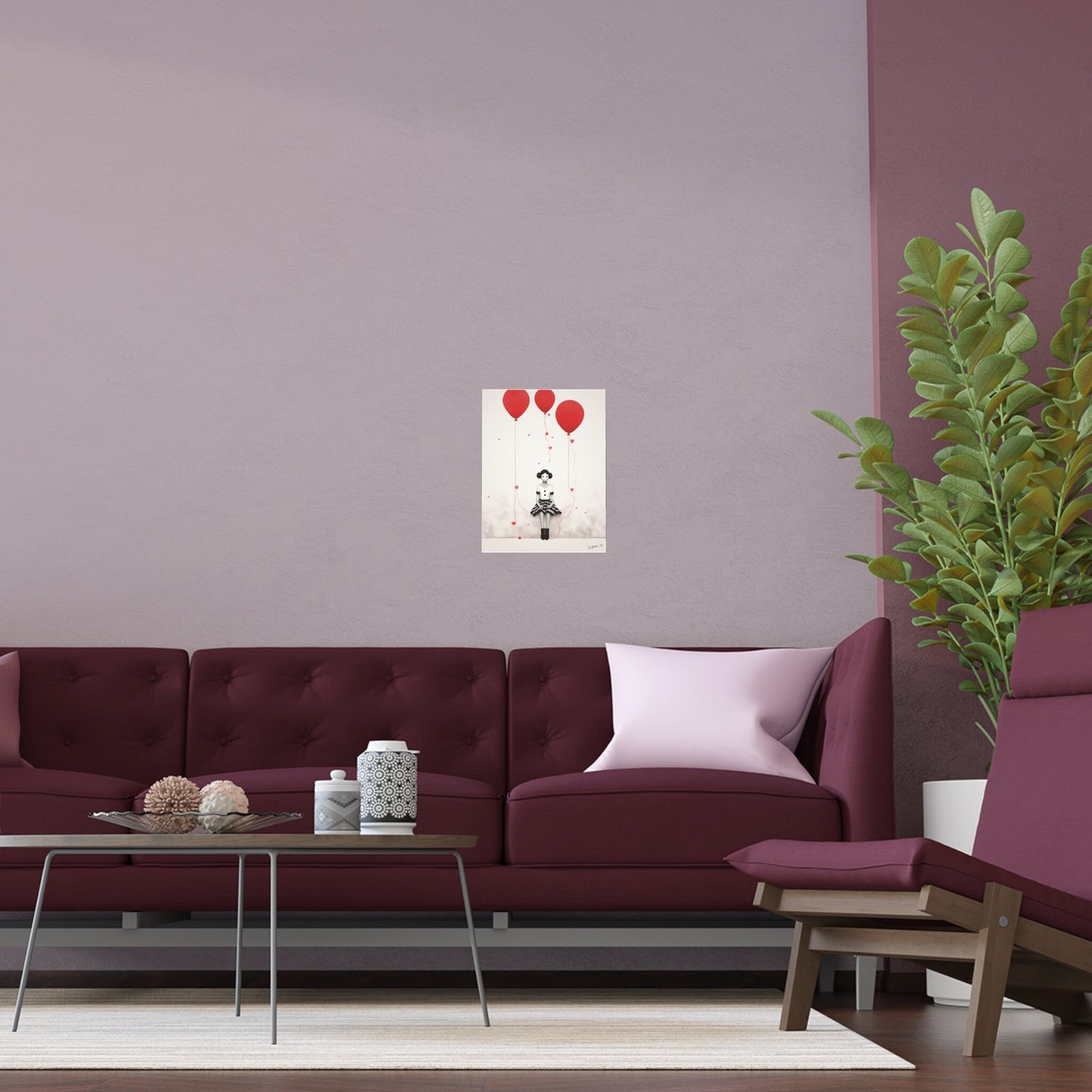 98 Red Balloons... Print