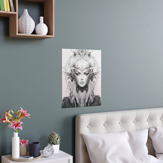 Cyber Priestess Print