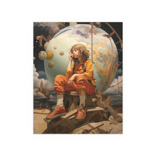 Dockside Dallying Print