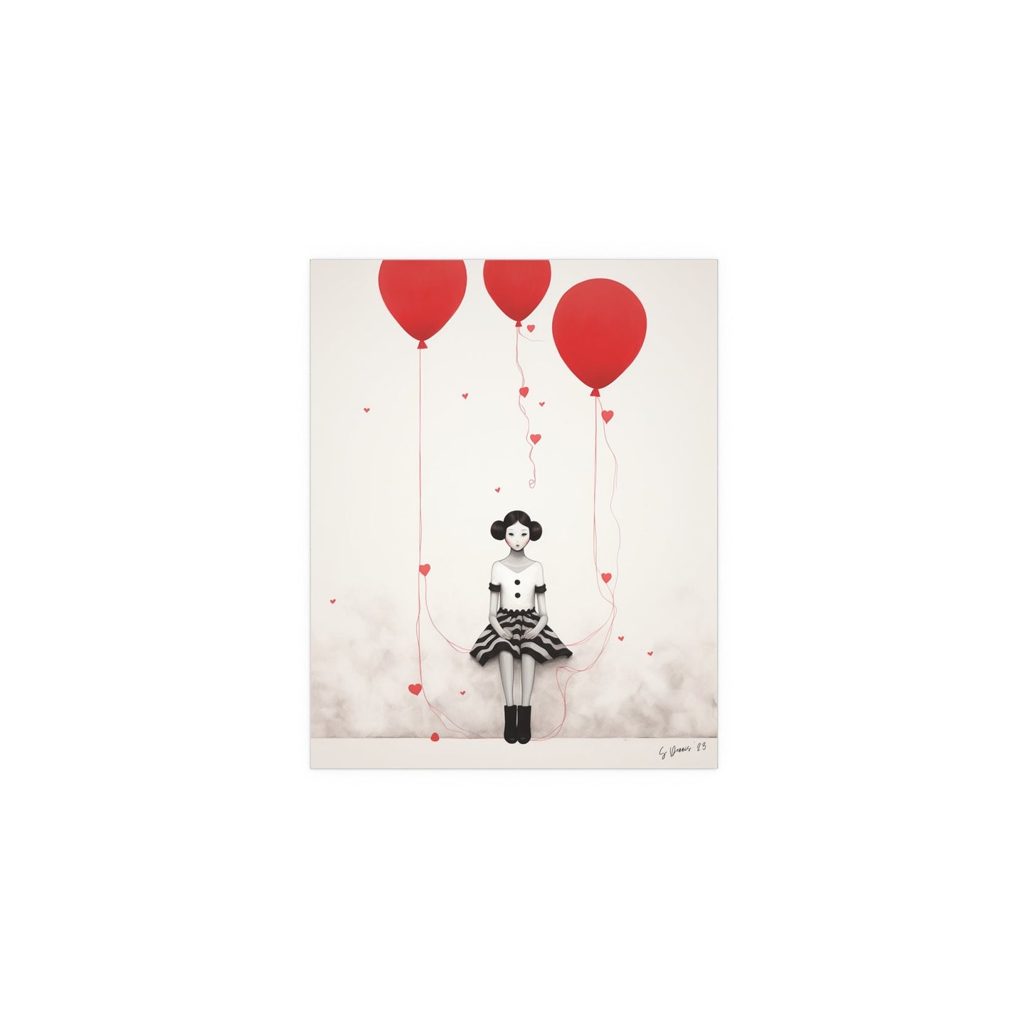 98 Red Balloons... Print