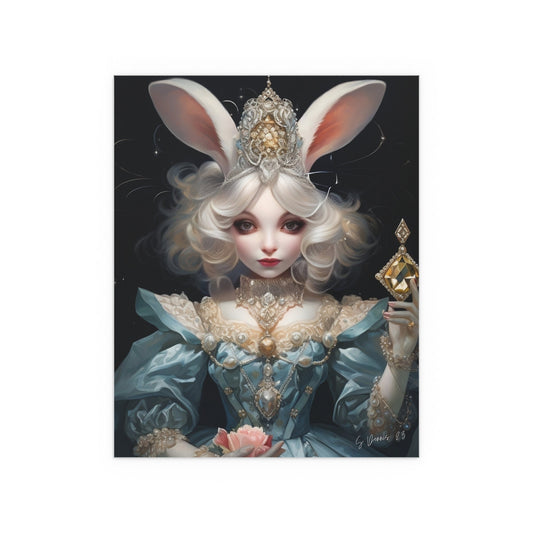 My Bunny Queen Print