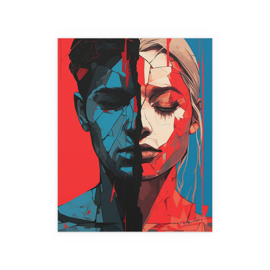 Divided,  with Love  Print