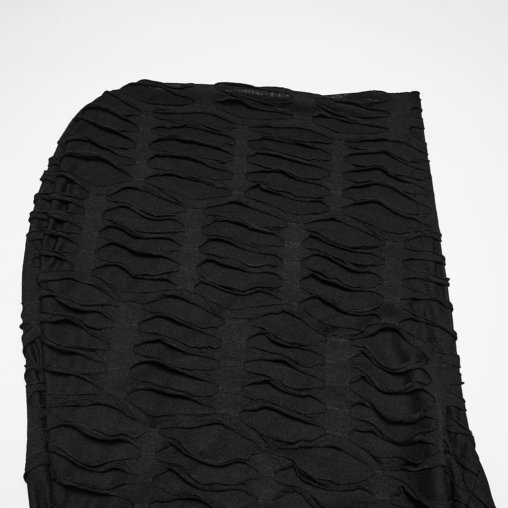 Men’s Gothic Ripped Hooded Top