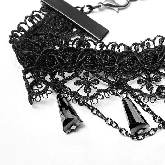 Gothic Lace Choker Wedding Choker